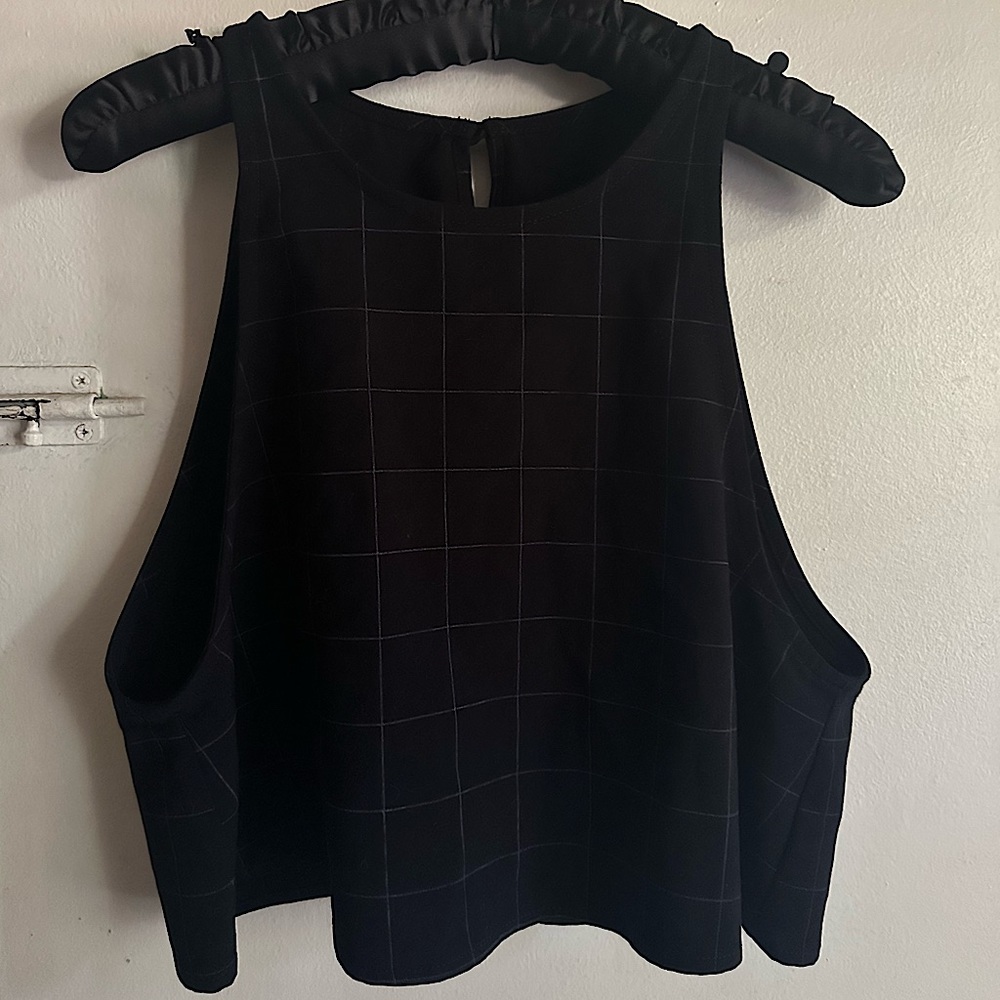 American Apparel grid top
